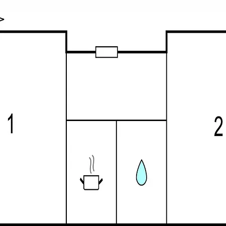 Two-bedroom In Thuringen-gera Apartman